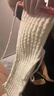 趣木也小羊圍巾手工編織可愛小熊diy材料包送男女朋友禮物冰條線粗毛線 中灰小羊3團款【棒針禮袋】 曬單實拍圖