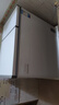 美的（Midea）210升雙溫雙箱家商兩用冰柜 大冷凍小冷藏臥式頂開(kāi)門冰柜 小型冰箱節(jié)能低音冷柜BCD-210DKEM(E) 曬單實(shí)拍圖