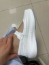 緋櫻爆米花護士鞋夏季款白色牛皮女孕婦媽媽鞋軟底透氣防滑單鞋BT2603 白色 37 (235mm) 標準尺碼 曬單實(shí)拍圖