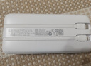 品勝【3C認(rèn)證】充電寶自帶雙線20000毫安大容量可上飛機(jī)高鐵22.5W快充移動(dòng)電源適用蘋果16小米華為白 曬單實(shí)拍圖