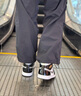 耐克（NIKE）Jordan耐克喬丹AJ1板鞋女子運(yùn)動(dòng)鞋秋季刺繡板鞋低幫緩震DC0774 101白色/黑/白色 41 曬單實(shí)拍圖