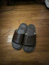 AILUKI日本高端真皮涼拖鞋男牛筋底夏季情侶居家用室內防滑軟底不臭腳拖 深黑色【真皮不臭腳】 43-44 曬單實(shí)拍圖