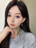 締晶和田玉耳釘輕奢珍珠耳環(huán)女2025年新款耳墜耳飾生日禮物送女友老婆E1551 和田玉碧玉耳環(huán)【禮盒裝】 曬單實(shí)拍圖