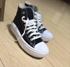 匡威（Converse）官方正品  匡威 All Star Move兒童中幫帆布鞋 568497C 38 曬單實(shí)拍圖