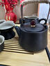 璞器黑陶功夫茶具整套裝帶茶盤(pán)家用泡茶壺陶瓷茶杯高檔輕奢高檔提梁壺 曬單實(shí)拍圖