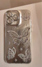 威愷 適用蘋(píng)果14ProMax手機殼iPhone14ProMax保護套全包防摔網(wǎng)紅高端男女款創(chuàng  )意殼羽紗鐳射燙銀蝴蝶 曬單實(shí)拍圖