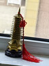 明恩文昌塔13層純黃銅文昌塔助學(xué)風(fēng)水?dāng)[件十三層事業(yè)考試加油禮物書桌 【精工加厚】13層高19cm底座+錦囊 曬單實(shí)拍圖