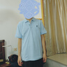 羅蒙100%純棉高端短袖t恤男士裝夏季刺繡polo翻領(lǐng)衫商務(wù)爸爸半袖體恤 5372淺藍(lán)色【100%棉】 XL 【建議130-150斤】 曬單實(shí)拍圖