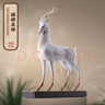 朱炳仁銅福祿呈祥客廳書房玄關(guān)桌面鹿擺件辦公室禮物擺設(shè)開業(yè)禮品 福祿呈祥小號 曬單實拍圖
