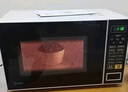 美的（Midea）微波爐家用小型20升轉(zhuǎn)盤加熱 智能菜單 一鍵解凍 殺菌電子除味 薄膜按鍵（M1-L213C） 曬單實拍圖