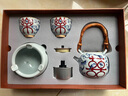 簡(jiǎn)先生圍爐煮茶酒精爐家用室內(nèi)煮茶爐煮茶器功夫茶具整套禮盒裝 青花喜樂(lè)丨藤編提梁壺+煮茶爐+2 201mL(含)-300mL(含) 曬單實(shí)拍圖