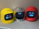 QUKER電子寵物車載機(jī)器人MANGOGO擺件車載擺件創(chuàng)意車內(nèi)飾品禮物小擺件 火焰紅套裝（外殼+主機(jī)） 曬單實(shí)拍圖