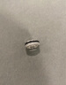 Quatre寶詩(shī)高級(jí)感情侶對(duì)戒指輕奢滿鉆高級(jí)感18k金可轉(zhuǎn)動(dòng)時(shí)尚個(gè)性 黑陶瓷滿鉆款 美碼10號(hào)20圈 曬單實(shí)拍圖