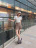 Pale memory品牌厚底增高老爹鞋女2025春夏季新款松糕鞋網(wǎng)面透氣休閑運(yùn)動(dòng)鞋 紫色 39 曬單實(shí)拍圖
