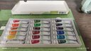 馬利(Marie's)水彩顏料盒裝18色12ml 內(nèi)部小盒6支劃分便攜學(xué)生兒童水彩繪畫(huà)套裝 膏體細(xì)膩色彩飽和W-1338美術(shù)寫(xiě)生 曬單實(shí)拍圖