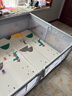 貝博氏babybox爬行墊XPE嬰兒寶寶爬爬墊雙面加厚地圍欄護(hù)欄組合 曬單實(shí)拍圖