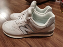 NEW BALANCE NB男鞋女鞋574系列情侶運動休閑鞋 U574WPG 灰白色 43 (腳長27.5cm) 曬單實拍圖