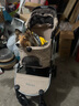 依比呀呀（ibiyaya）狗狗推車小型犬寵物手推車貓咪一鍵折疊泰迪比熊雪納瑞博美FS1670 FS2470卡其棕 曬單實拍圖