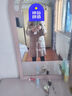 波司登（BOSIDENG）【反季】羽絨服女款中長(zhǎng)款脫卸帽大毛領(lǐng)新國(guó)標(biāo)90絨商場(chǎng)同款外套 流沙米7B01【卡碼拍小】 S 160/84A 體重約110-130斤 曬單實(shí)拍圖