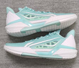 李寧（LI-NING）輕速3丨beng輕彈科技籃球鞋男鞋輕量高回彈支撐穩定場(chǎng)地運動(dòng)鞋 島嶼藍/標準白-3 41 曬單實(shí)拍圖