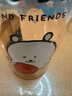 名創(chuàng  )優(yōu)品（MINISO）自嘲熊水杯太空杯tritan耐高溫太空可愛(ài)塑料杯子500mL 曬單實(shí)拍圖