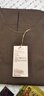無印良品（MUJI）女式 易干 平紋 無袖連衣裙 女裝裙子長裙25年秋季新品 BC2NRC5A 棕色格紋 M （160/84A） 曬單實(shí)拍圖