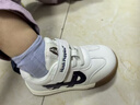 暇步士（Hush Puppies）童鞋新款兒童網(wǎng)面鞋德訓(xùn)鞋寶寶涼鞋女童鞋子軟底戶外運(yùn)動鞋男童鞋 HP3301藍(lán)色皮面四季款 31 曬單實(shí)拍圖