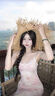 爾山集法式粉色碎花網(wǎng)紗吊帶連衣裙女夏季2025年海邊度假修身收腰長裙子 粉色碎花網(wǎng)紗吊帶連衣裙 M （不可調(diào)節(jié)肩帶） 曬單實拍圖