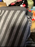 恒源祥青少年保暖內(nèi)衣套裝男士秋衣秋褲打底衫初中高中生棉毛衫秋冬大童 藏青(山羊絨+蠶絲) M 曬單實拍圖