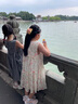 笛莎童裝女童雪紡裙2025夏季中大童甜美度假無(wú)袖連衣裙 粉印花 165 曬單實(shí)拍圖