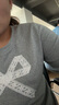 茵曼2025夏季女裝新款棉質(zhì)透氣吸印花小清新圓領(lǐng)短袖T恤TEE上衣 格調灰 XL 曬單實(shí)拍圖