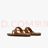 他她TATA盧昱曉午后莊園平底人字拖鞋外穿夾腳老錢風(fēng)7H2BT5啡色 37 曬單實(shí)拍圖