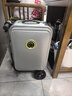 Airwheel愛爾威電動行李箱可騎行拉桿箱可坐可代步鋁框箱包20英寸登機(jī)箱 曬單實拍圖