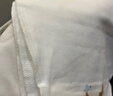 全棉時代嬰兒隔汗巾紗布吸汗巾兒童寶寶純棉墊背巾25cm*50cm，3條/袋 曬單實拍圖