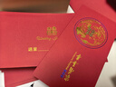 魯橋 10份結婚請帖定制婚慶喜帖創(chuàng  )意邀請函2022復古中國風(fēng)打印婚禮請柬中式龍鳳呈祥請帖新款高檔請柬 家有喜事請帖-定制款(10份裝含信封） 曬單實(shí)拍圖