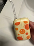 拜爾V6k兒童專用小魔方磁吸沖牙器6-10-12歲家用便攜式正畸口腔牙齒清潔小孩水牙線潔牙器 V6k兒童專用【黃橙童趣】 曬單實拍圖