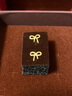 周大生復(fù)購補(bǔ)貼黃金耳飾女足金蝴蝶結(jié)計(jì)價(jià)耳釘送女友生日禮物1.17g 曬單實(shí)拍圖