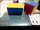 揚思樂(lè ) YSL STEM正方體長(cháng)方體數學(xué)教具小學(xué)1-6年級數學(xué)立體圖形幾何模型學(xué)具兒童六面磁吸棱長(cháng)與表面演示器套裝 正方體和長(cháng)方體金屬框架+磁性表面積【同步課本】 曬單實(shí)拍圖