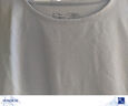 無(wú)印良品（MUJI） Walker 女式防紫外線性能吸汗速干無(wú)袖T恤防曬衣 BIE04A3S 薩克森藍(lán) L （165/88A） 曬單實(shí)拍圖