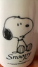史努比(SNOOPY)保溫杯不銹鋼隔熱喝水杯男女士辦公室馬克咖啡杯學(xué)生大容量沖飲杯子420ML DP-5002H黑色 曬單實(shí)拍圖