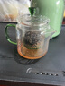 AILUKI日本輝猛茶水分離壺玻璃茶壺耐高溫高透加厚養(yǎng)生壺家用神奇泡茶壺 【黃把壺】高硼玻璃壺+四只水杯 600ml 曬單實拍圖
