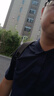 京東京造【100系列云感速干】運(yùn)動(dòng)短袖Polo衫男跑步健身戶(hù)外夏季 黑色2.0  曬單實(shí)拍圖