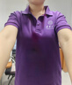 妙歌清華紫純棉polo衫工作服定制大學(xué)校慶社團(tuán)學(xué)生活動文化衫t恤短袖 清華紫（默認(rèn)下單無logo） 3XL 曬單實(shí)拍圖