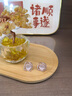 伊燦S925銀針貓眼石鑲鉆耳釘女精致高級(jí)耳環(huán)無(wú)洞耳夾2025新款絕美耳飾 S925銀針貓眼石鑲鉆耳釘女 曬單實(shí)拍圖