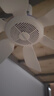 志高（CHIGO）小吊扇 小型電風(fēng)扇 小風(fēng)扇家用學(xué)生宿舍床上大風(fēng)力6頁蚊帳扇懸掛式微風(fēng)吊扇便攜小電扇 新升級-標(biāo)配款6葉 曬單實拍圖