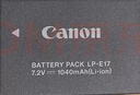 佳能（Canon）佳能r50電池 原裝lp-e17電池 r8 r10 r100 rp 200d二代 850d m6微單相機(jī)原裝鋰電池 LP-E17原裝電池簡包 曬單實拍圖