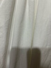 茵曼（INMAN）章若楠同款法式垂感白色女裝直筒闊腿褲2025年夏季新款長(zhǎng)褲子 珍珠白 M 曬單實(shí)拍圖