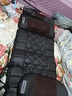 奧克斯（AUX）全自動揉捏按摩墊全身躺床墊靠墊按摩儀椅多功能頸椎按摩器肩頸腰背腿生日禮物女男七夕情人節(jié)禮物 尊耀棕皮【96頭按摩+升級電動腰托+腿足4盤按摩】 曬單實拍圖