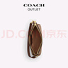 蔻馳（COACH）【禮物】奧萊女包經(jīng)典標(biāo)志老花NOLITA 19號(hào)手袋腋下單肩包手提包 IM/棕黃色/棕色 曬單實(shí)拍圖