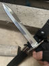 美軍越戰M7軍刃戶(hù)外戰術(shù)雙刃直刀高硬度1095CroVan碳鋼野外防身刀 美軍越戰M7雙刃刺【白鈦款】 30cm-大于60°【贈戰術(shù)Kydex鞘】 曬單實(shí)拍圖